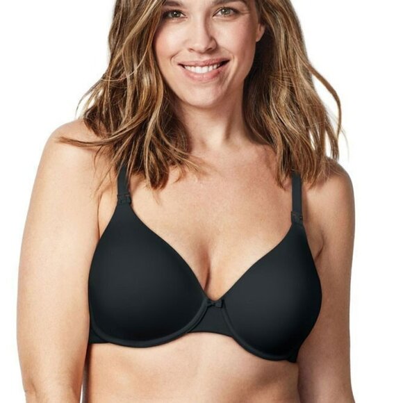 Bravado Belle Underwire nursing bra extender black pregnancy new 32C - Picture 1 of 6